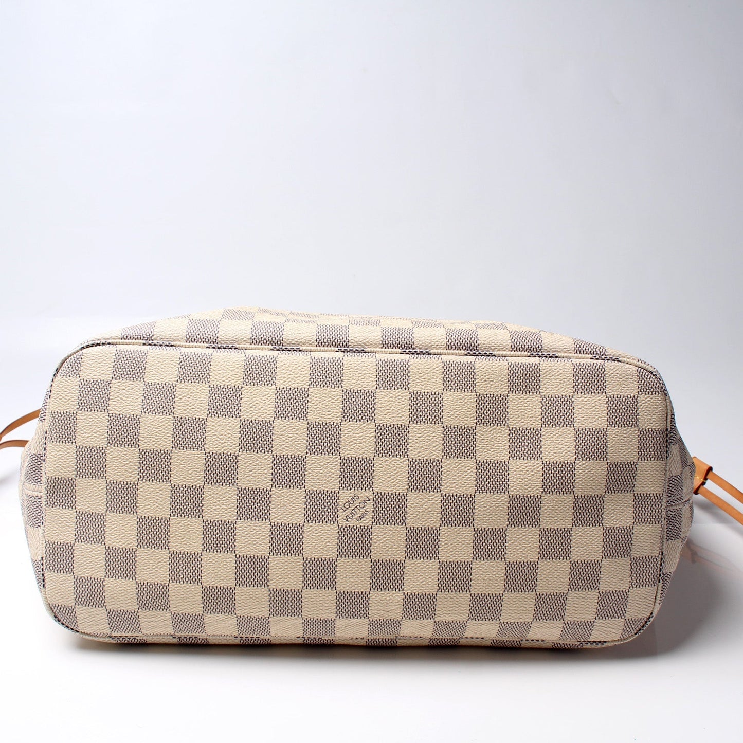 Louis Vuitton Neverfull MM W/ Wallet Damier Azur