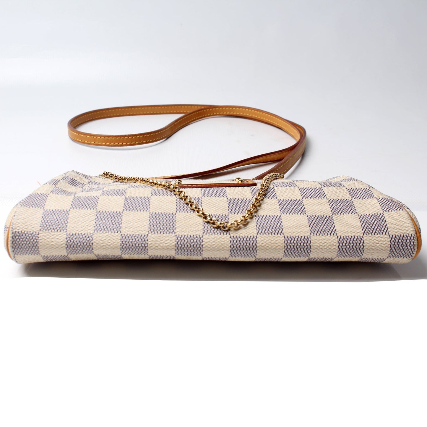 Louis Vuitton Eva Clutch Damier Azur