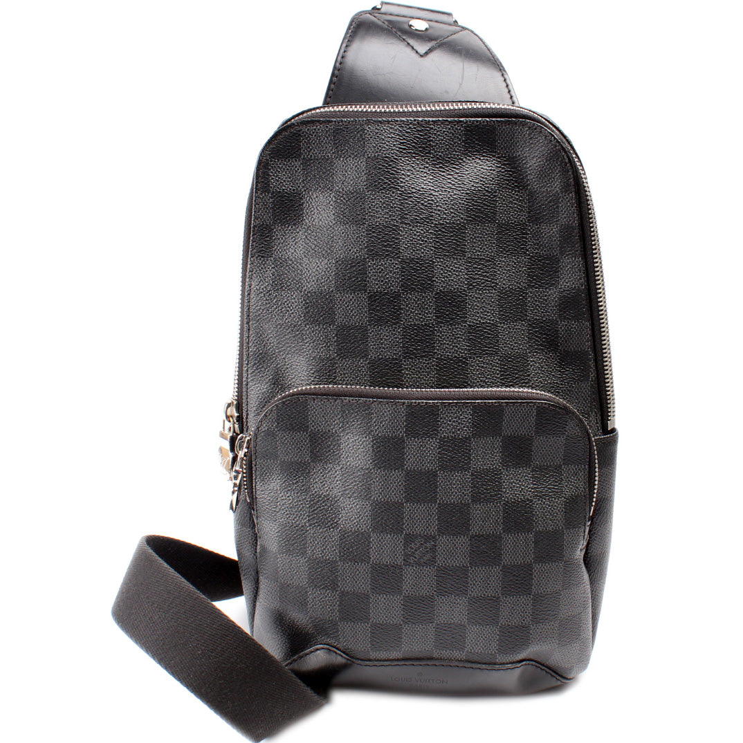 Louis Vuitton Avenue Sling Bag Damier Graphite