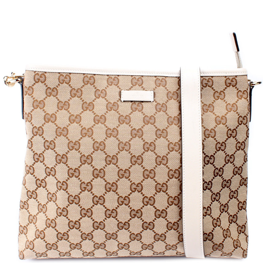 Gucci 388924 GG Canvas Crossbody Bag