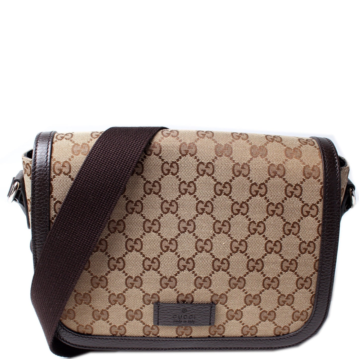 Gucci 449172 GG Canvas Messenger Bag