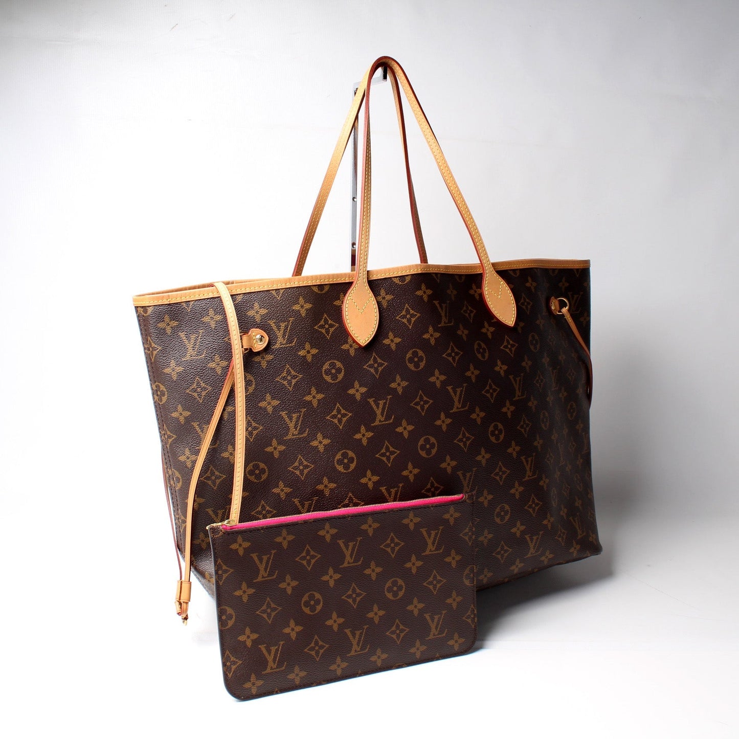 Louis Vuitton Neverfull W/Wallet GM Monogram