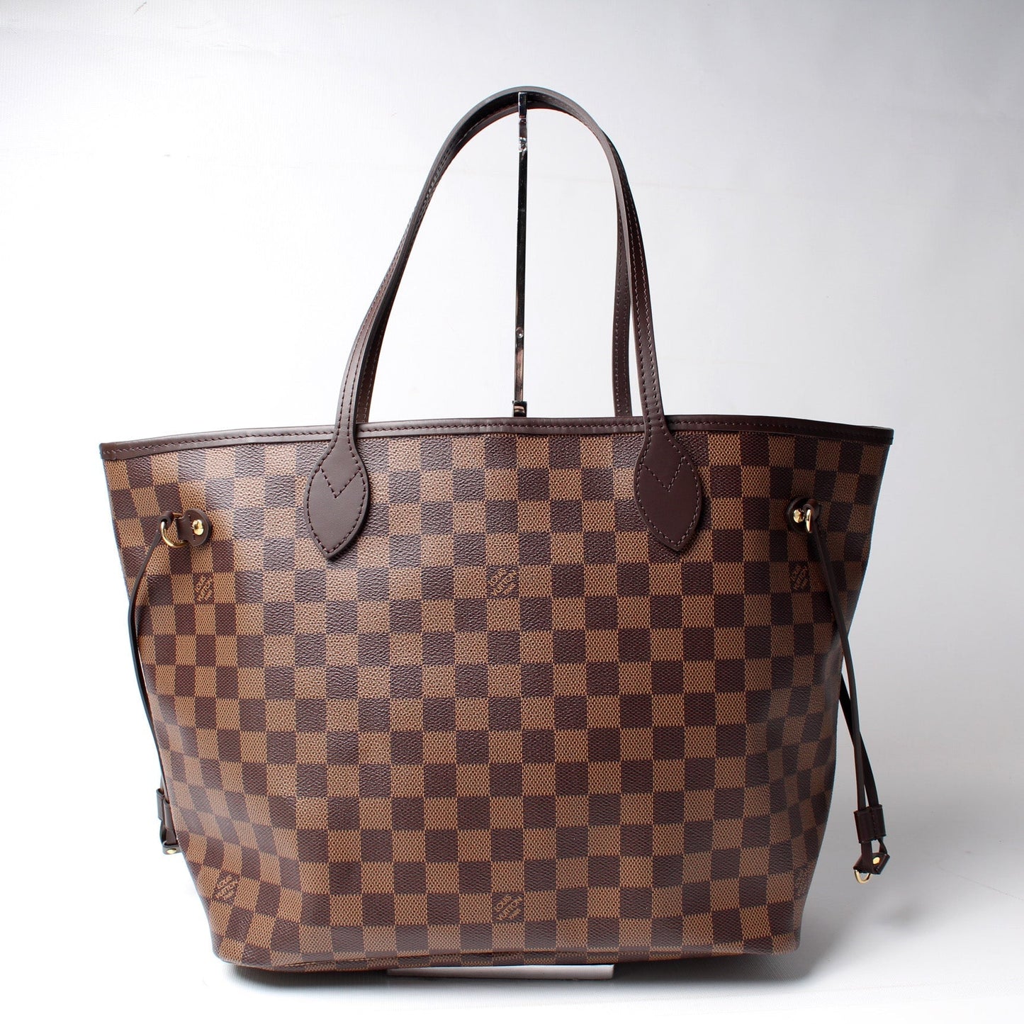 Louis Vuitton Neverfull MM W/Wallet Damier Ebene