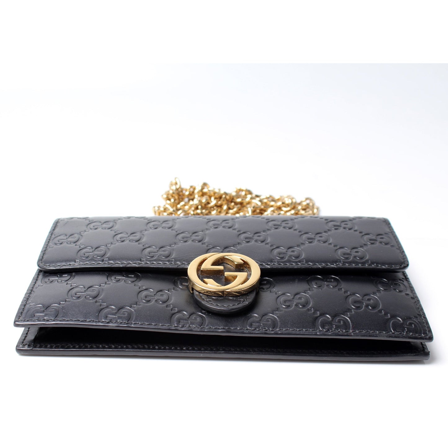 Gucci Chain Leather Crossbody