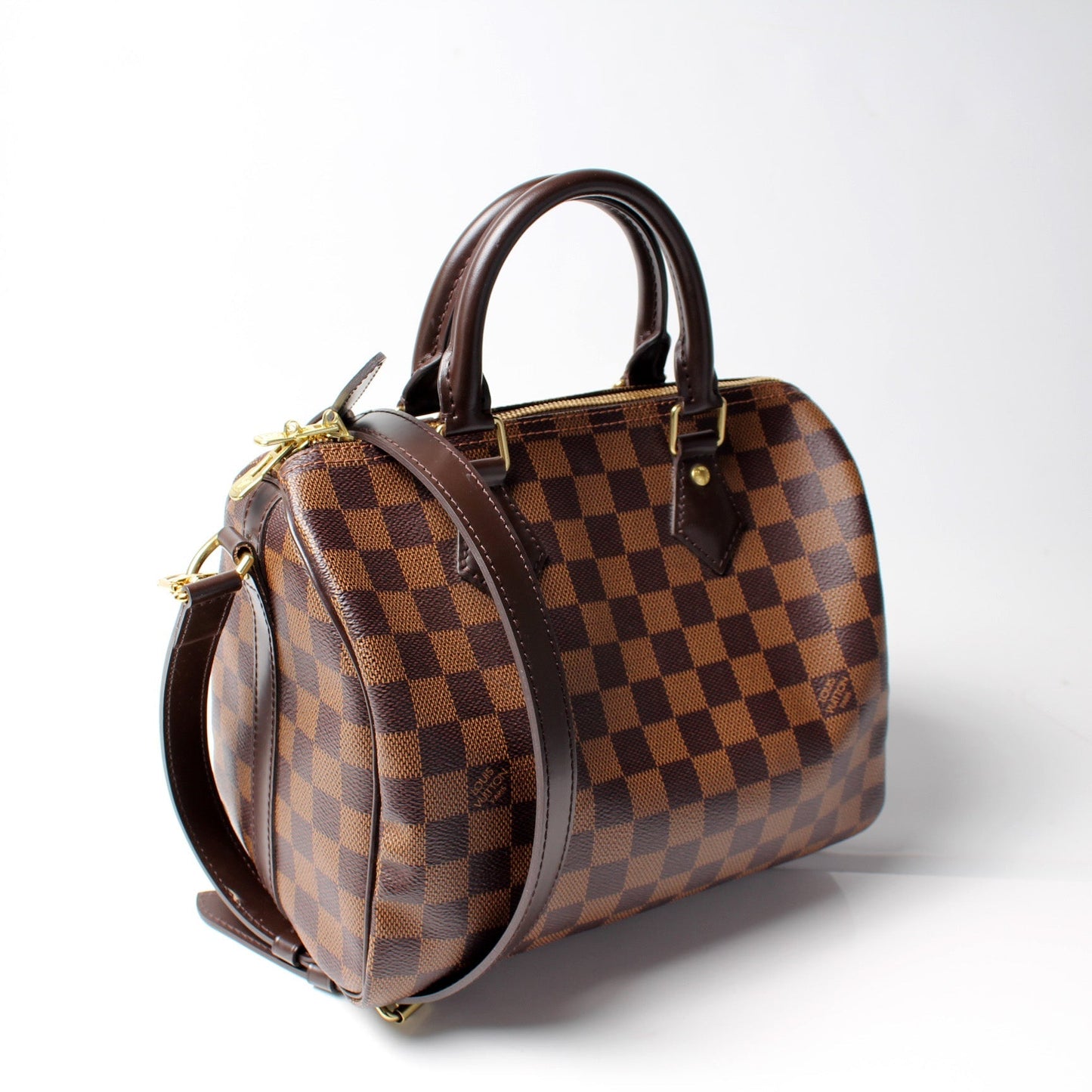 Louis Vuitton Speedy 25 Bandouliere Damier Ebene