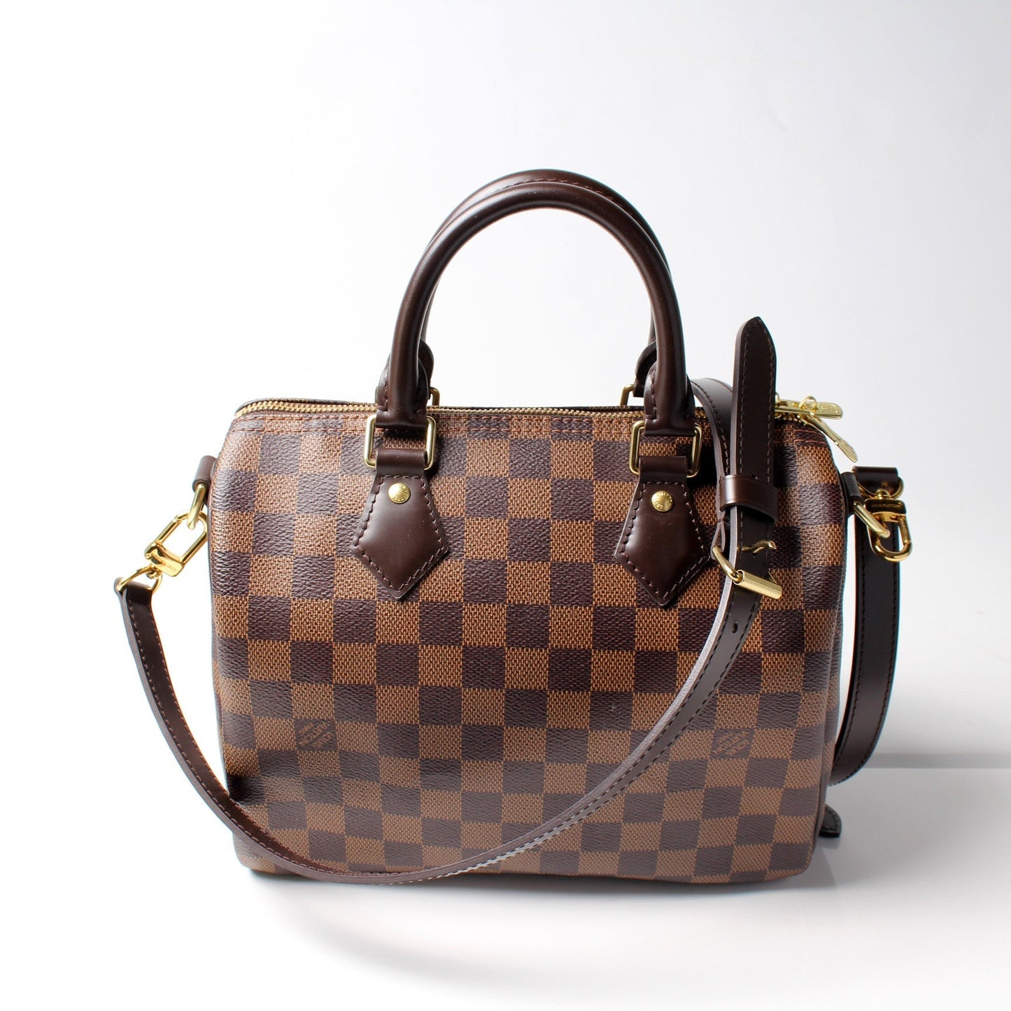 Louis Vuitton Speedy 25 Bandouliere Damier Ebene