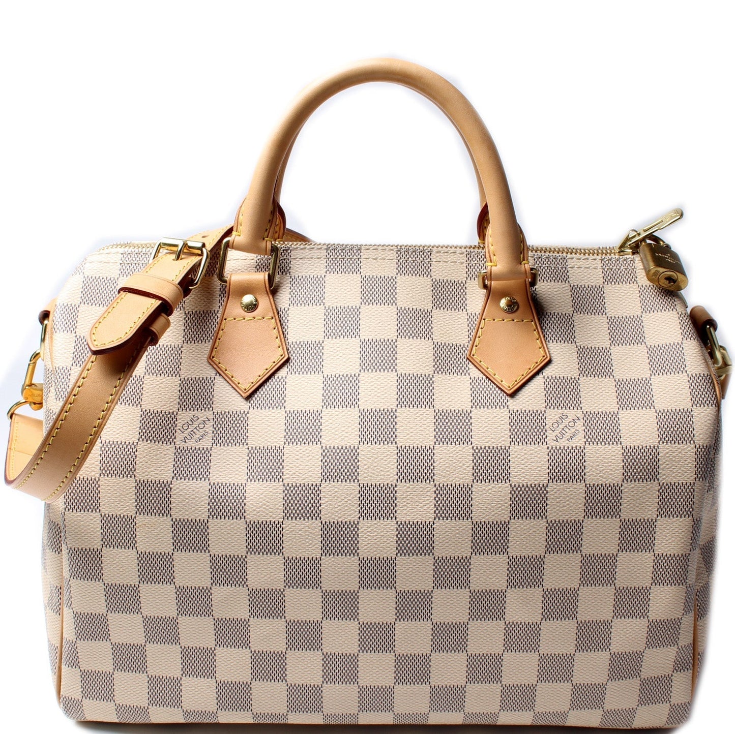 Louis Vuitton Speedy 30 Bandouliere Damier Azur