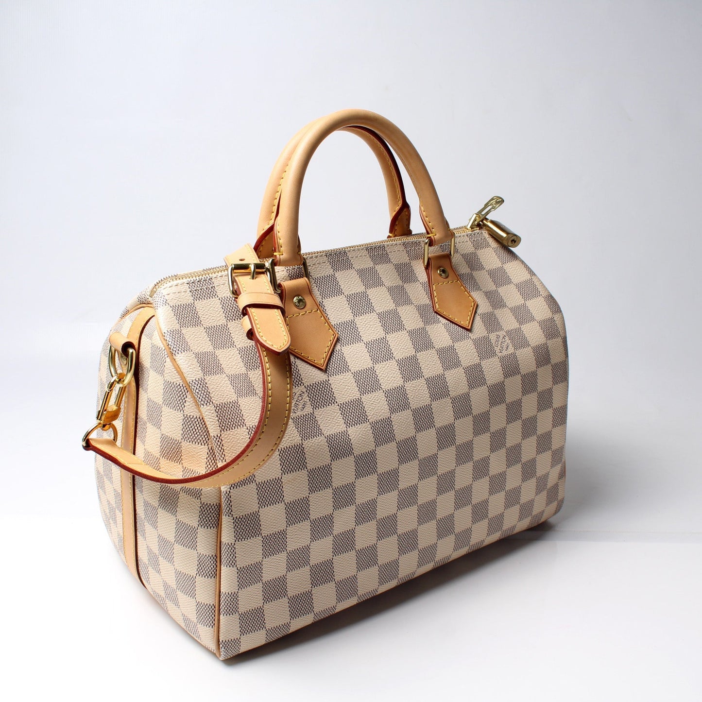 Louis Vuitton Speedy 30 Bandouliere Damier Azur