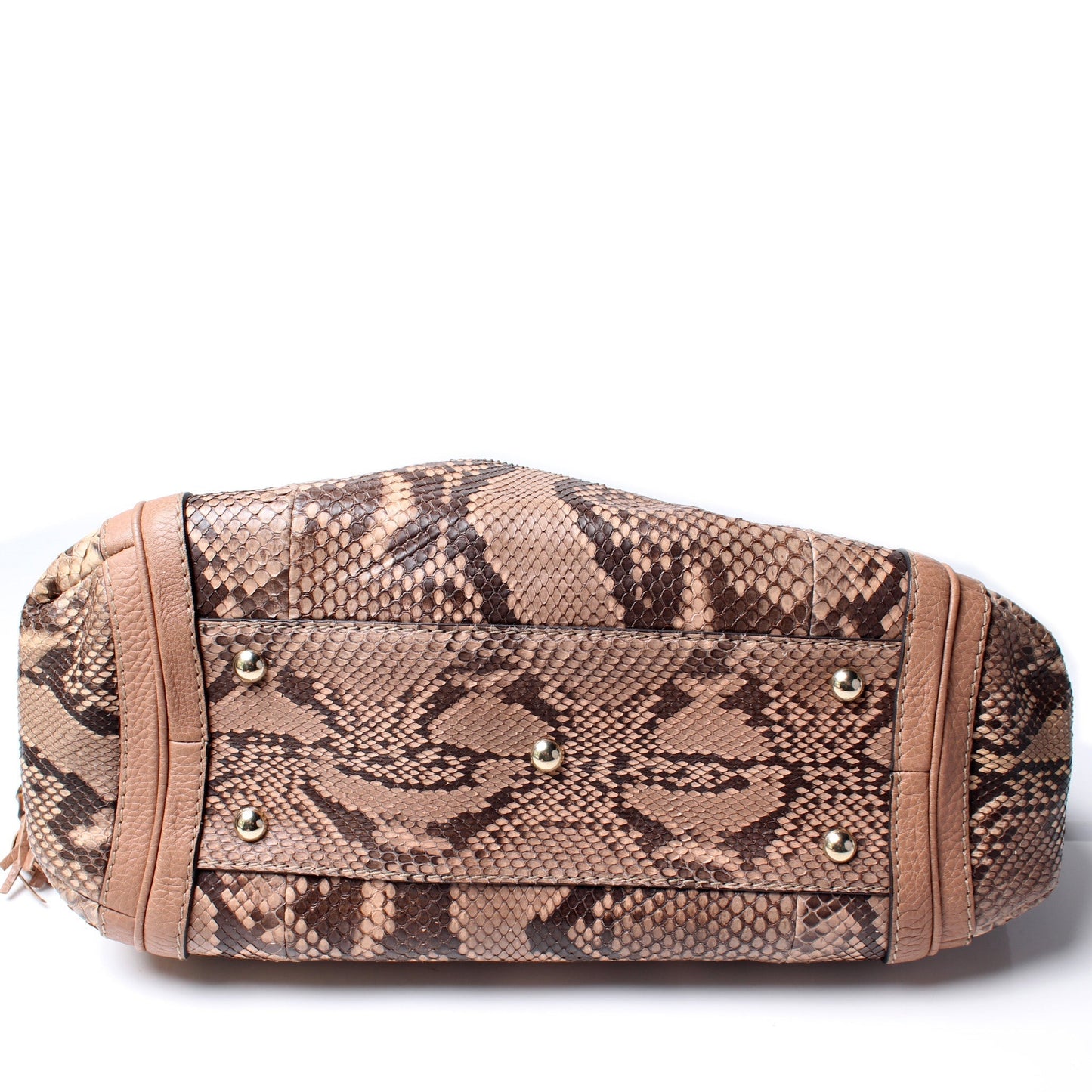 Gucci 269949 Bella Zip Top Snake Bag
