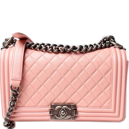 Chanel Boy Flap Medium Old Lambskin 20M Bag