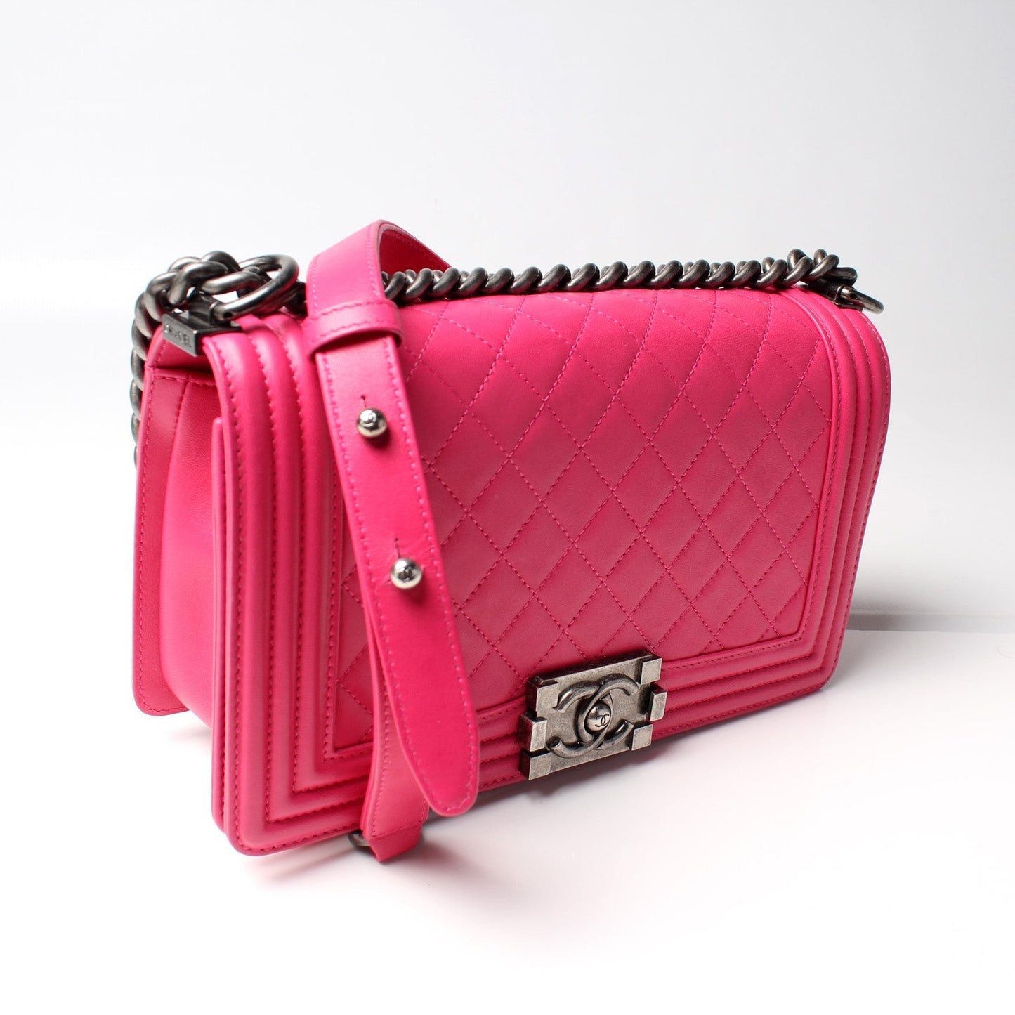Chanel Boy Flap Medium Old Lambskin 19M Bag