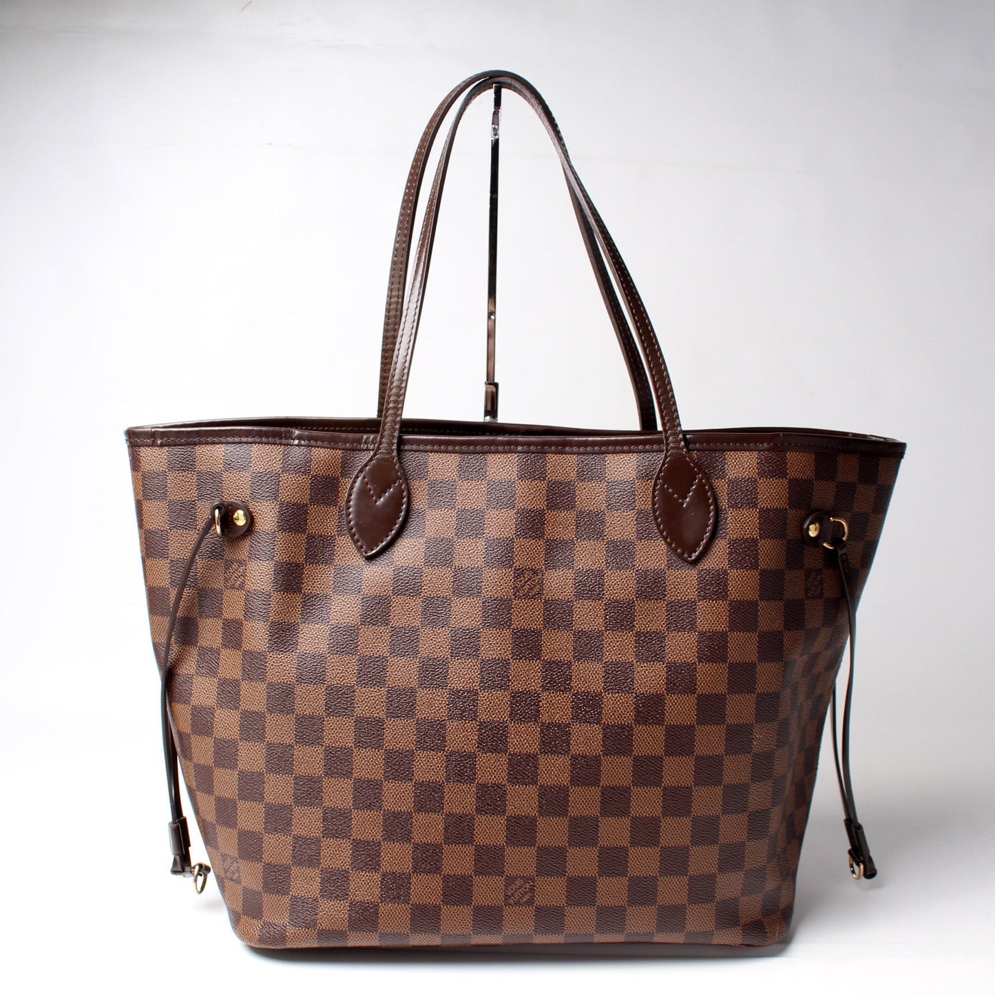 Louis Vuitton Neverfull MM W/ Wallet Damier Ebene