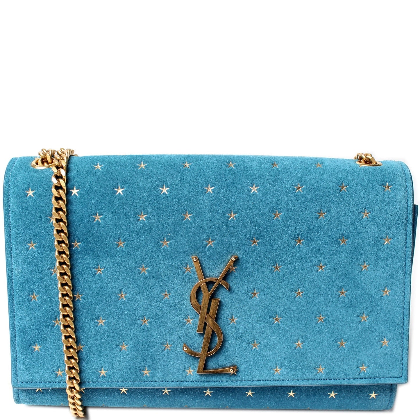 Saint Laurent Kate Satchel Medium Suede Bag