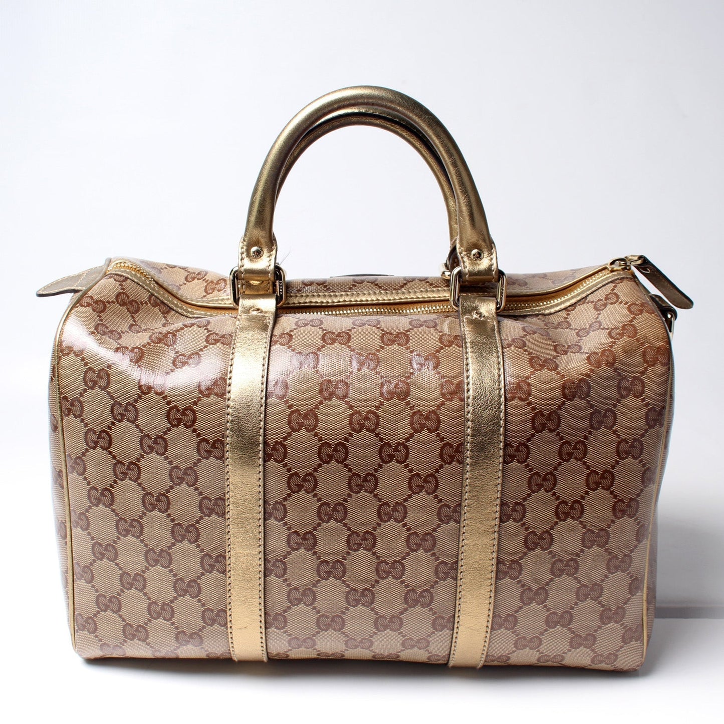 Gucci 193603 Joy Boston Crystal GG Bag