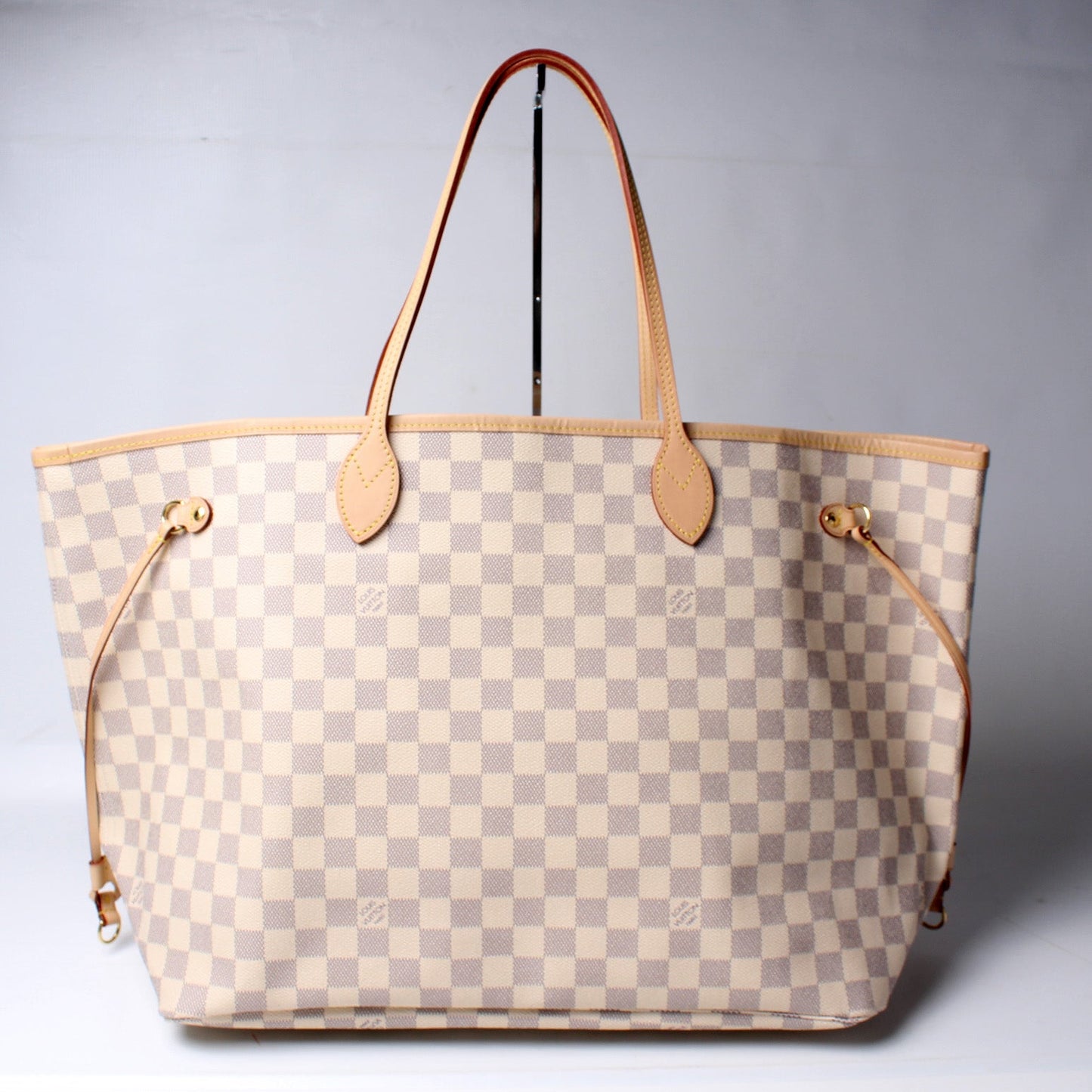 Louis Vuitton Neverfull W/ Wallet GM Damier Azur