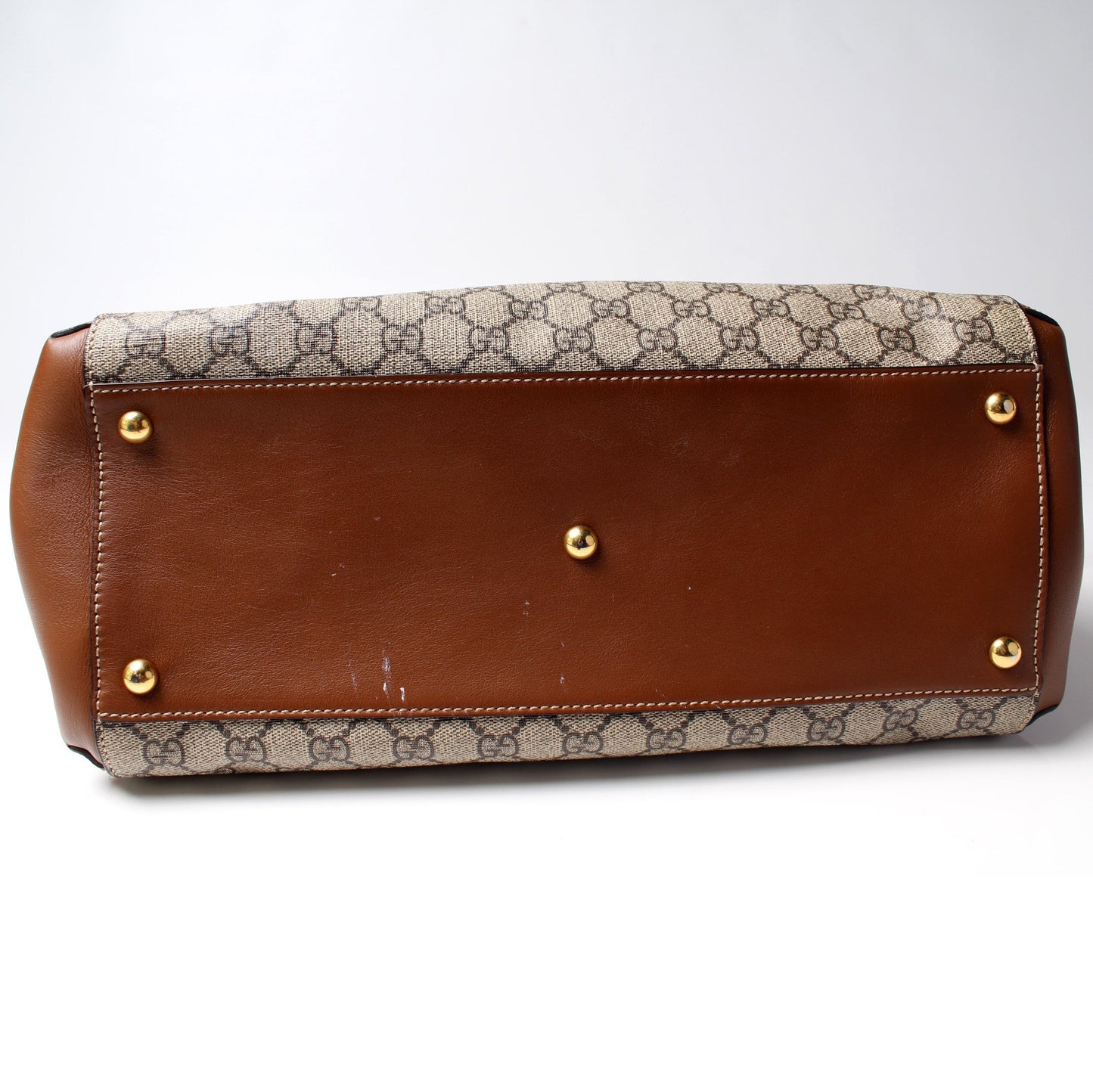 Gucci 453704 GG Supreme Top Handle Bag