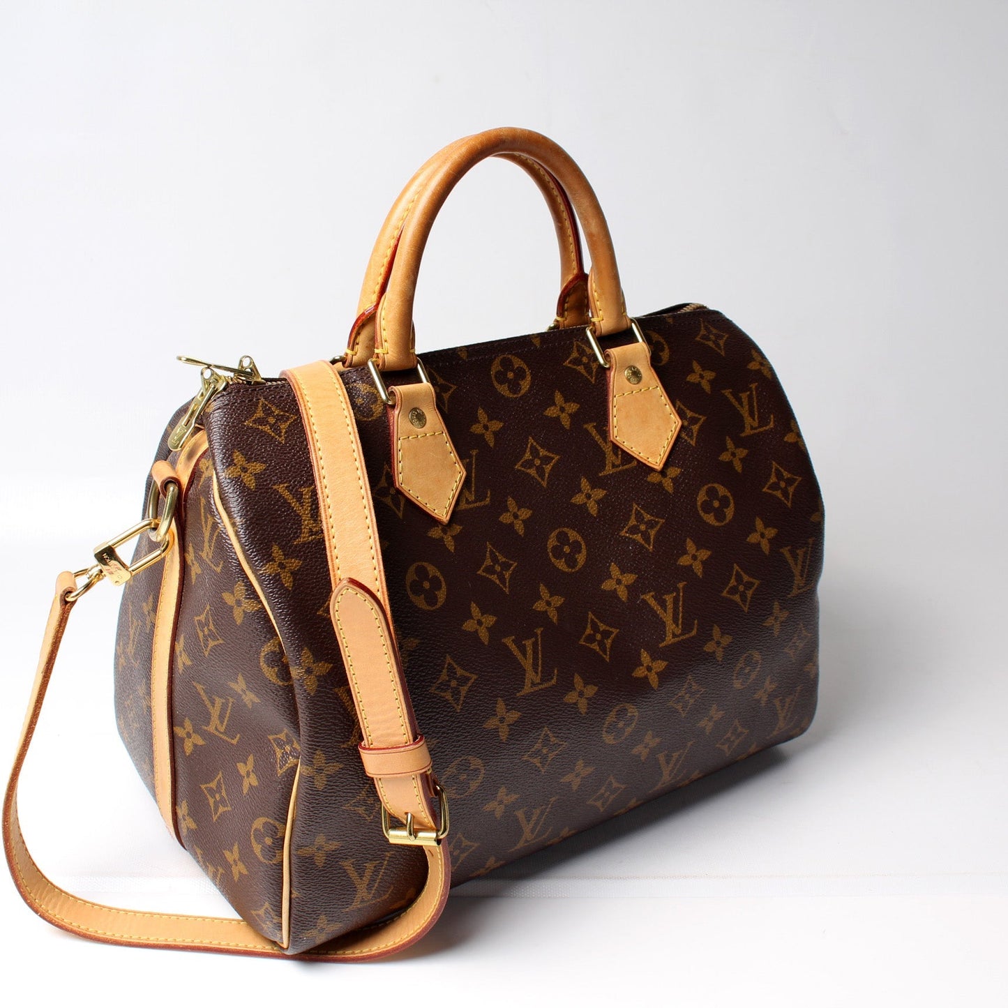 Louis Vuitton Speedy 30 w/Strap Monogram
