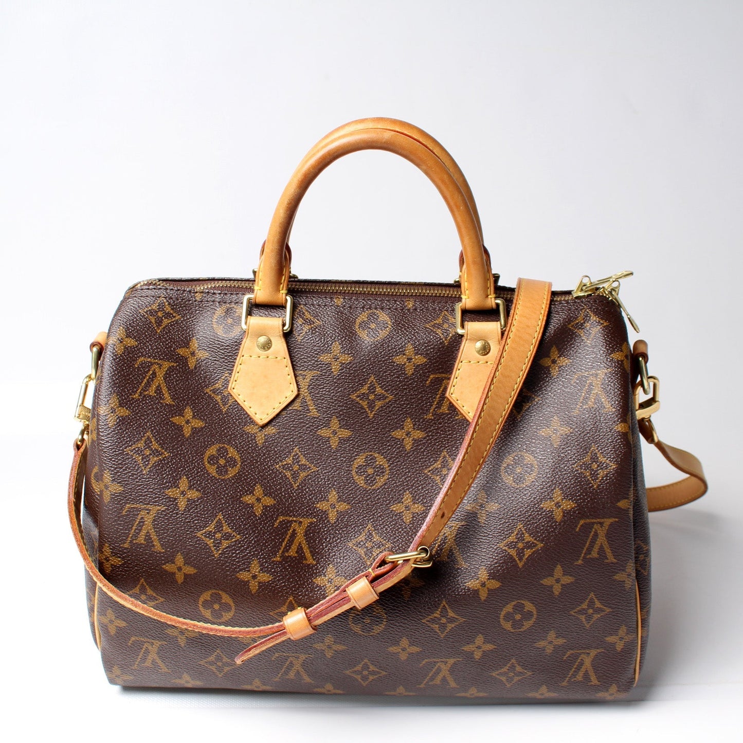 Louis Vuitton Speedy 30 w/Strap Monogram