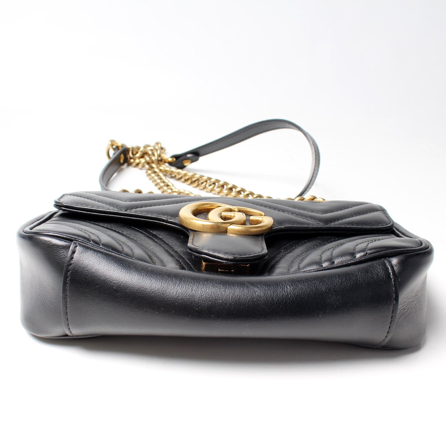 Gucci 446744 Marmont Shoulder Mini Flap Bag