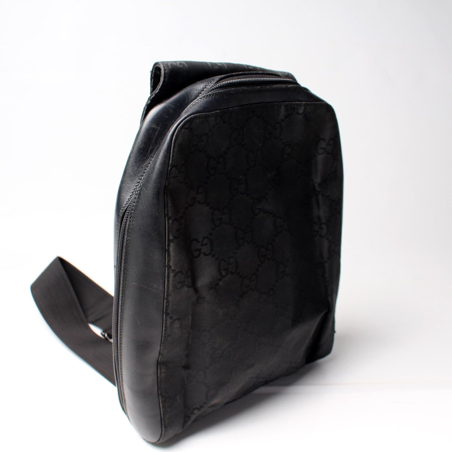Gucci 003.0232 GG Nylon Sling Vintage Bag