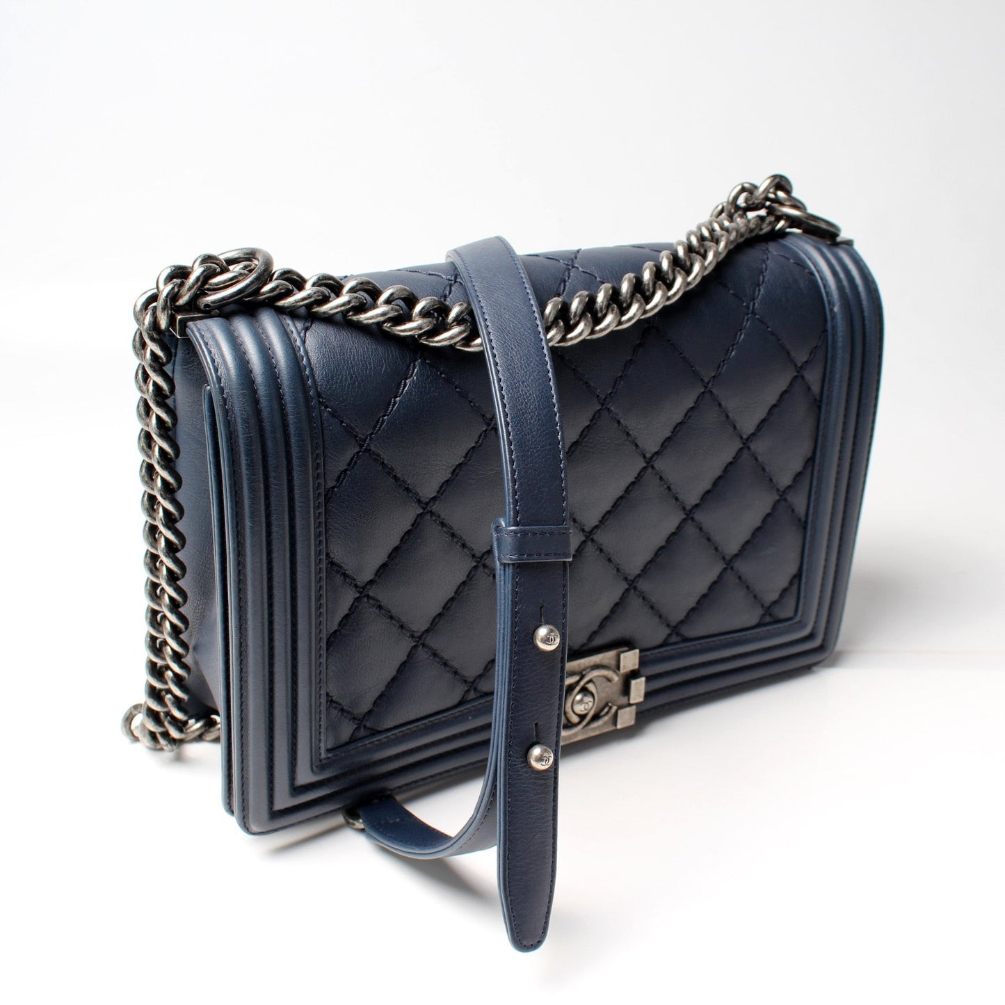 Chanel Boy Flap Medium Old Lambskin 18M Bag