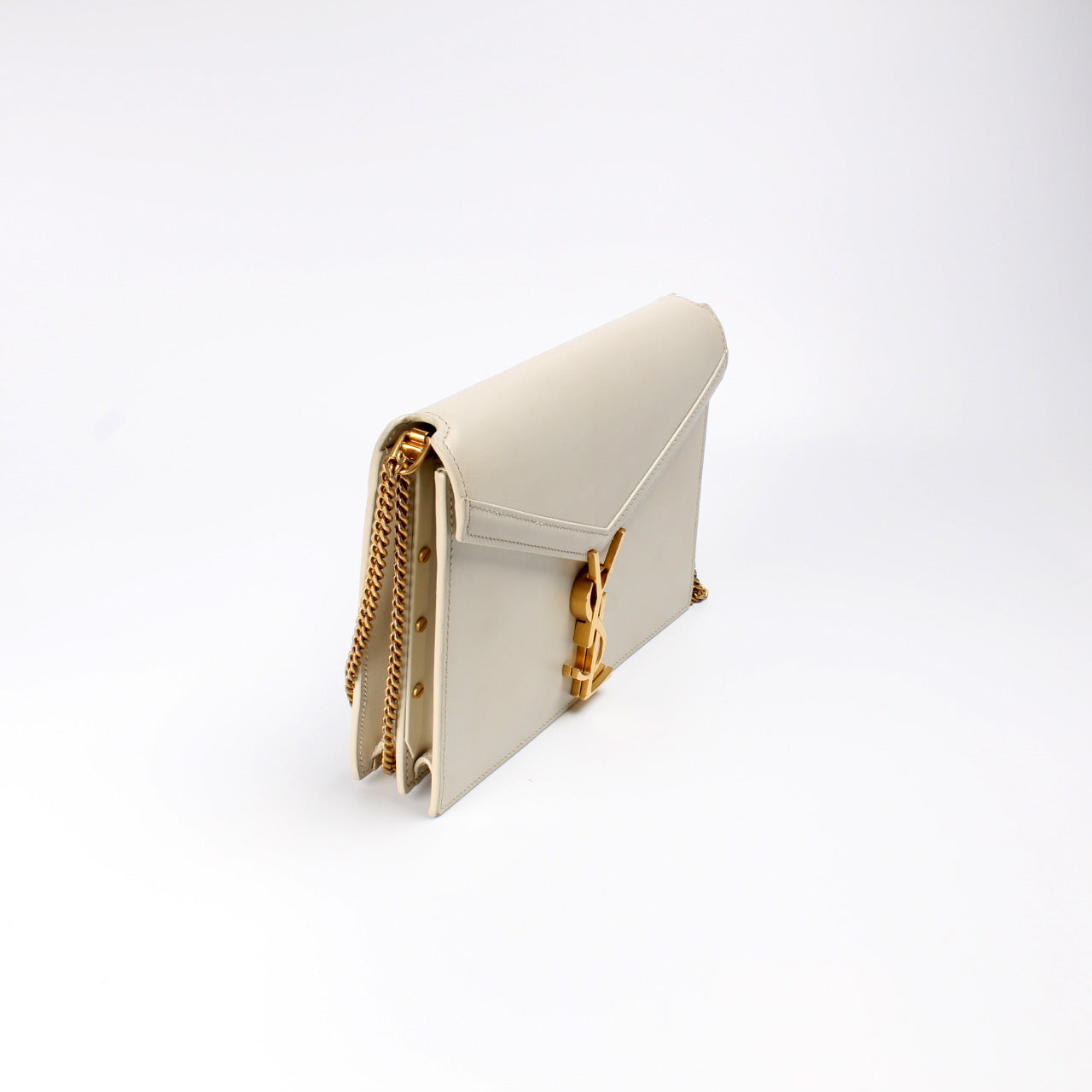 Saint Laurent Cassandra Medium Chain Smooth Bag