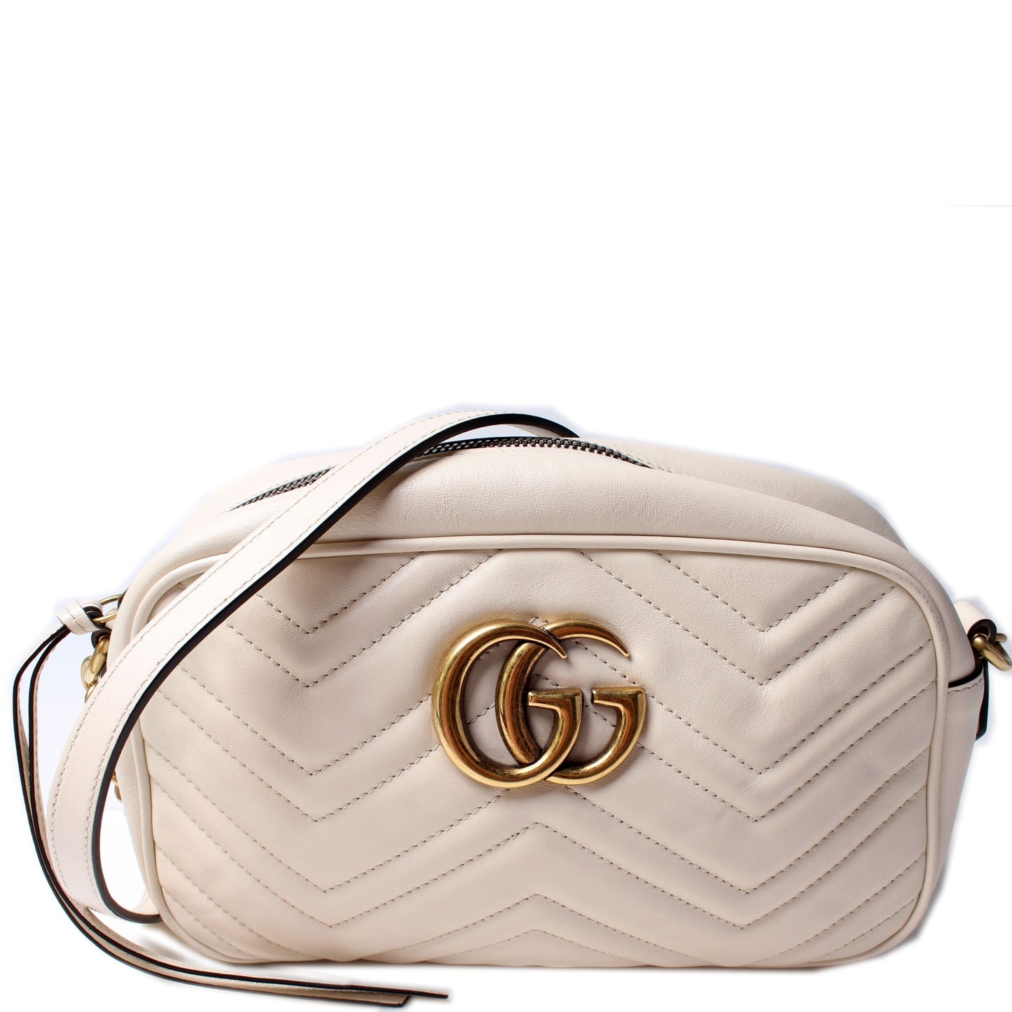 Gucci 447632 Marmont Small Leather Camera Bag