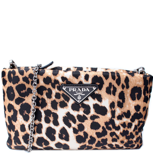 Prada Padded Nylon Pochette Clutch Bag