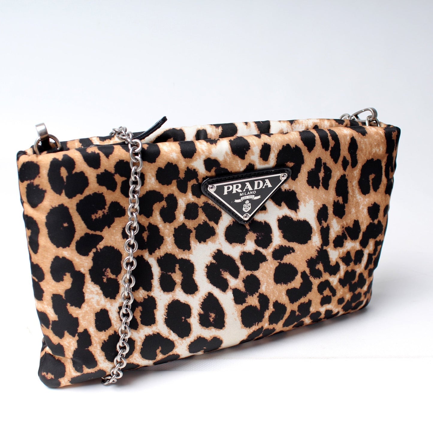 Prada Padded Nylon Pochette Clutch Bag