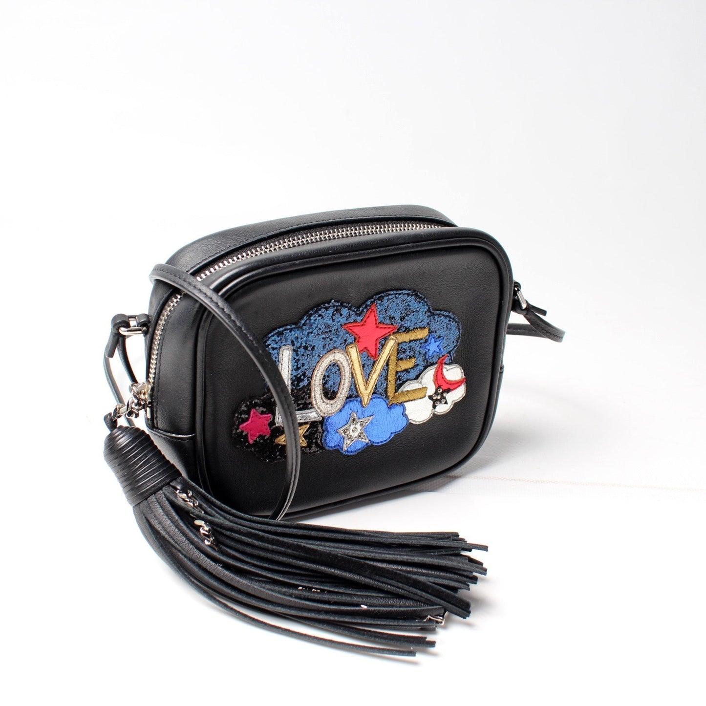 Saint Laurent 457574 Mini Blogger 'Love' Bag