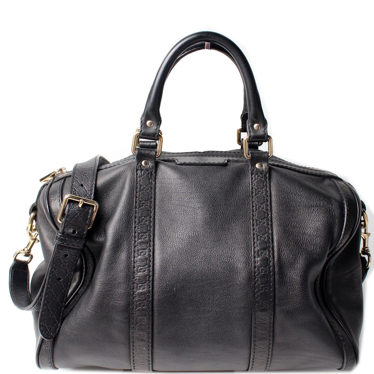 Gucci 247205 Boston Leather Bag