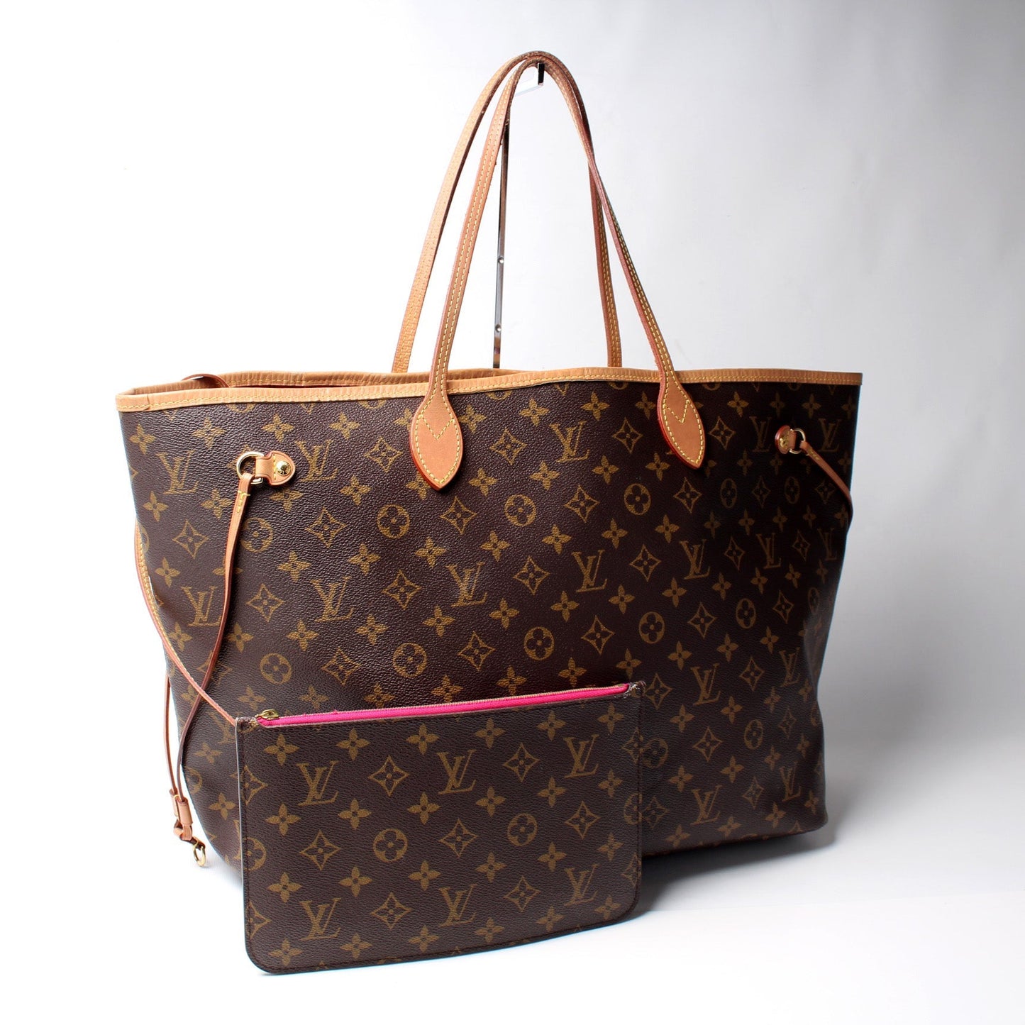 Louis Vuitton Neverfull GM W/ Wallet Monogram