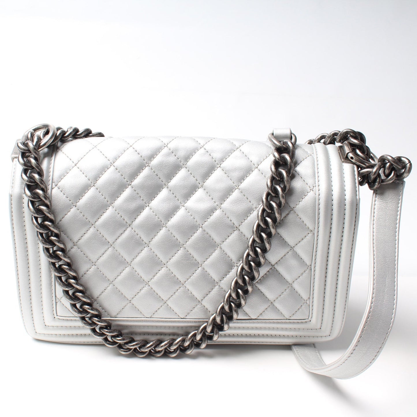 Chanel Boy Flap Medium Lambskin Older Bag