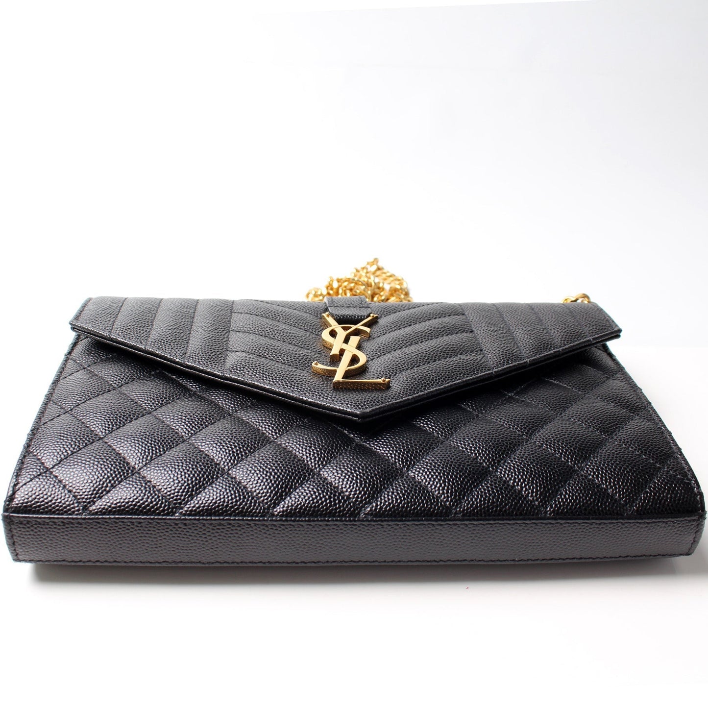 Saint Laurent 620280 Chain Wallet Mix Matelasse Bag