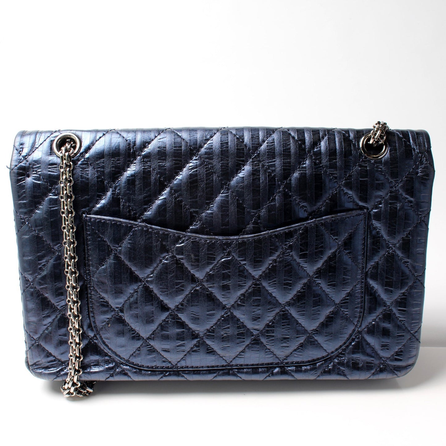 Chanel 2.55 Reissue 227 Metallic Stripe Bag