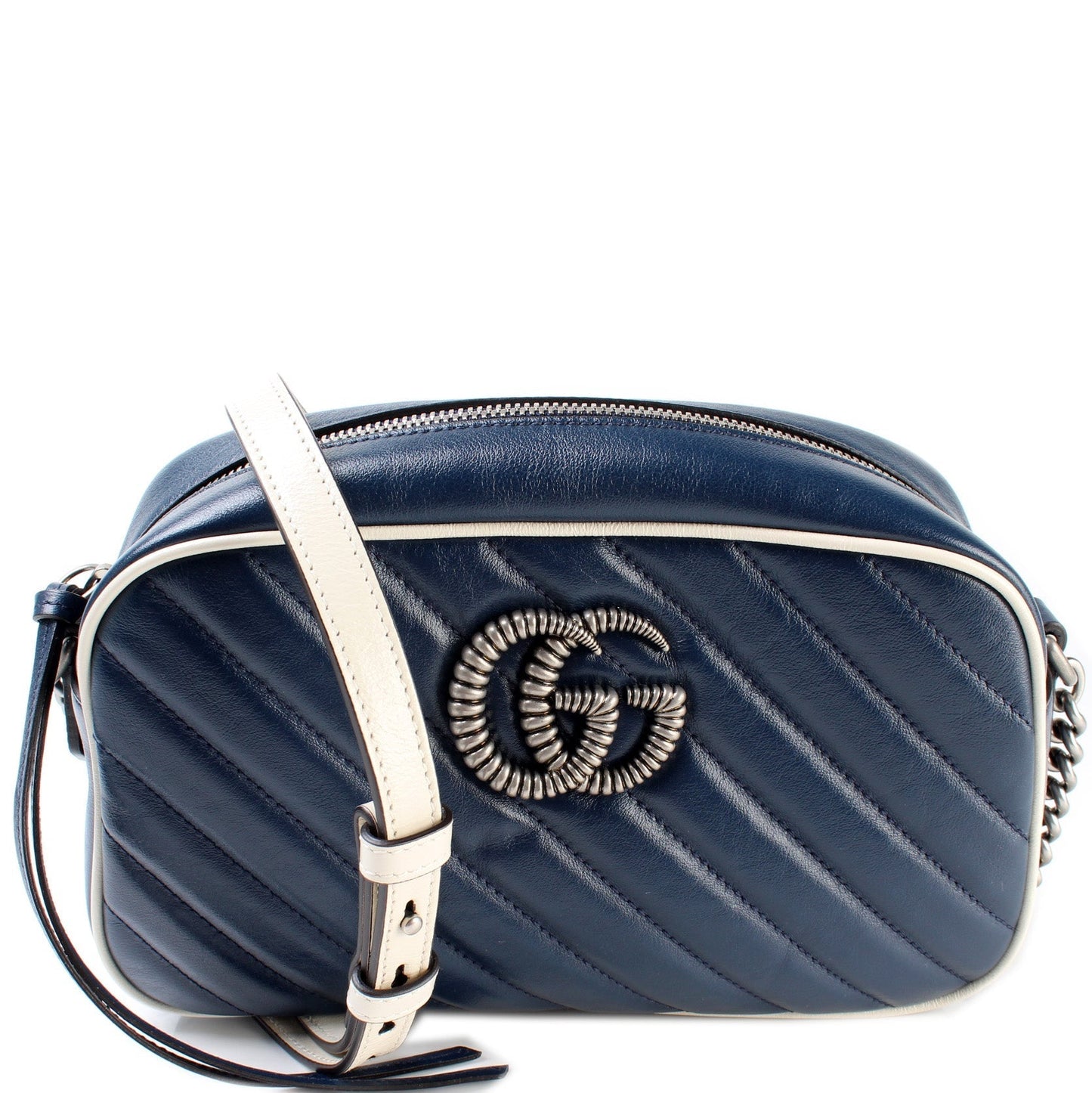 Gucci 447632 Marmont Torchon Small Leather Camera Bag