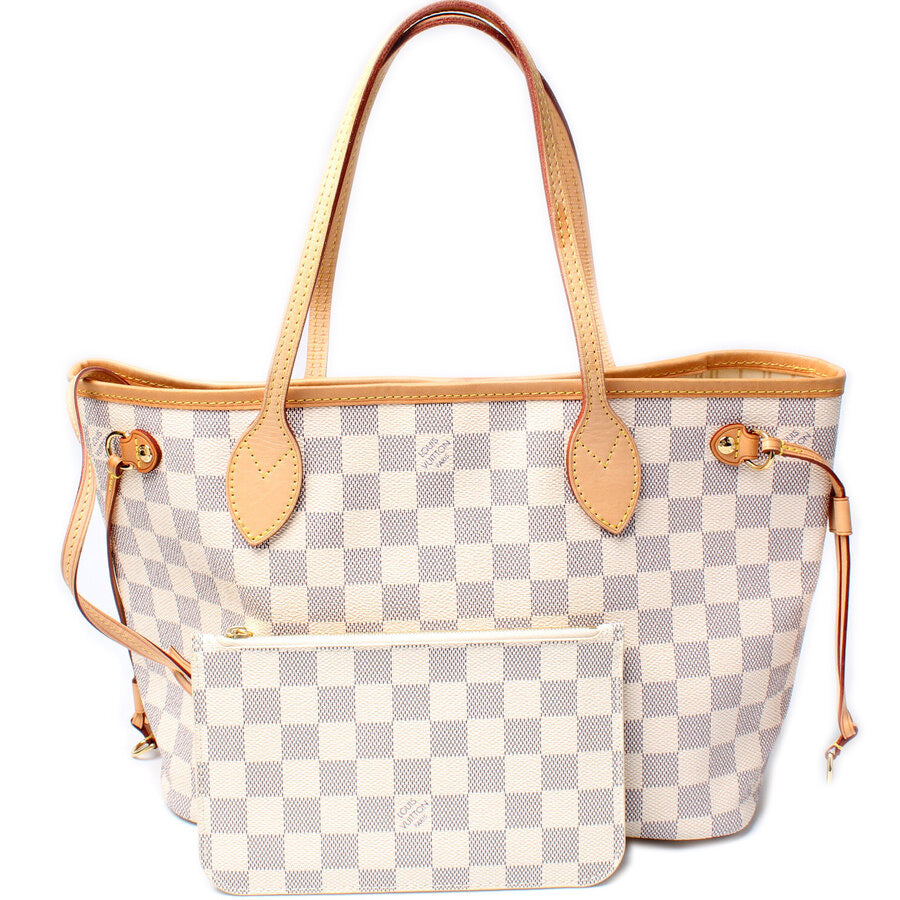 Louis Vuitton Neverfull W/Wallet PM Azur