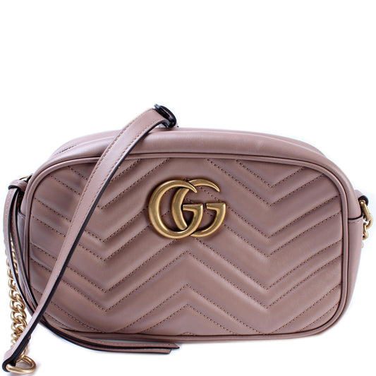 Gucci 447632 Marmont Small Leather Camera Bag