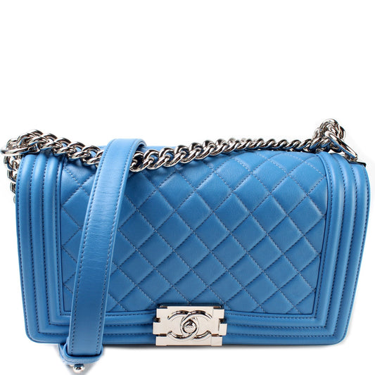 Chanel Boy Flap Medium New Lambskin 29M Bag