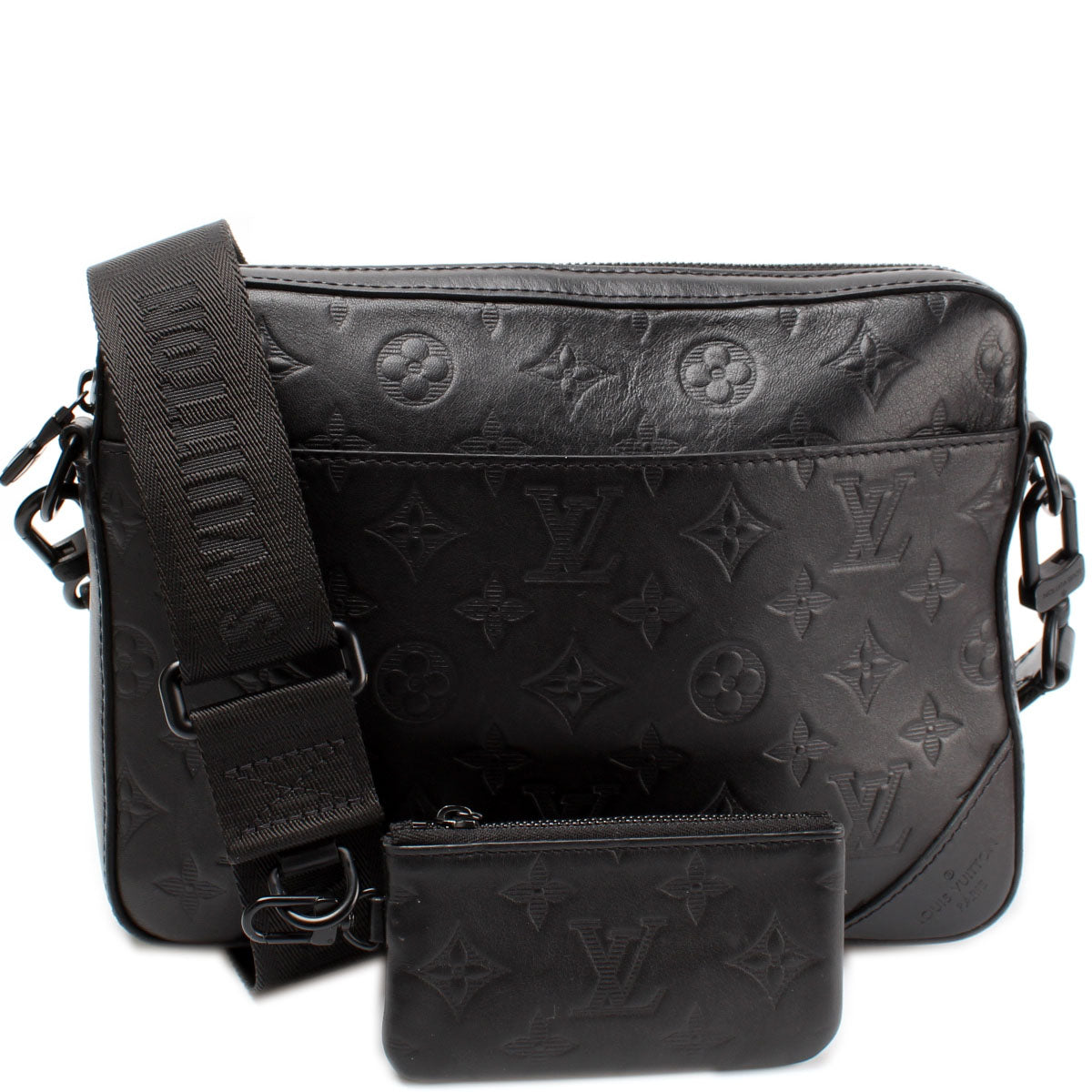 Louis Vuitton Duo Messenger Monogram Shadow Leather