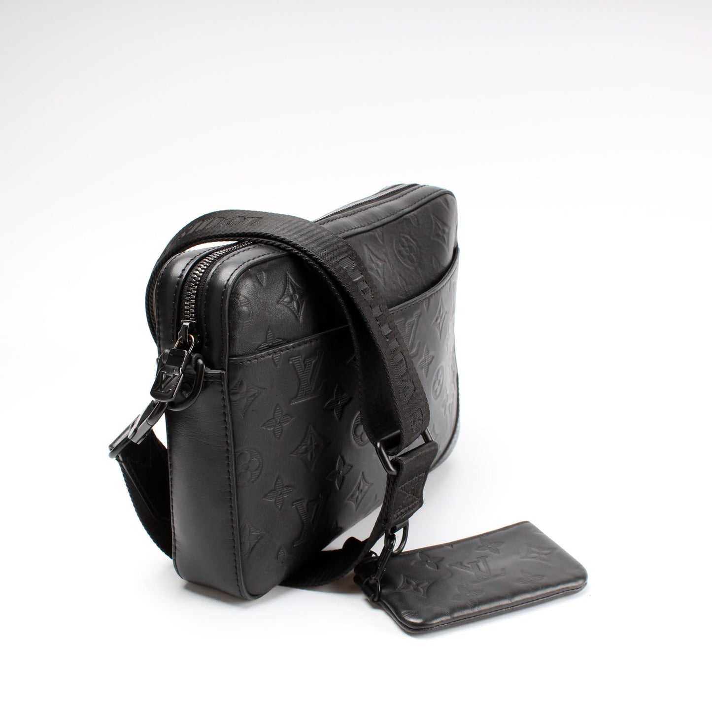 Louis Vuitton Duo Messenger Monogram Shadow Leather
