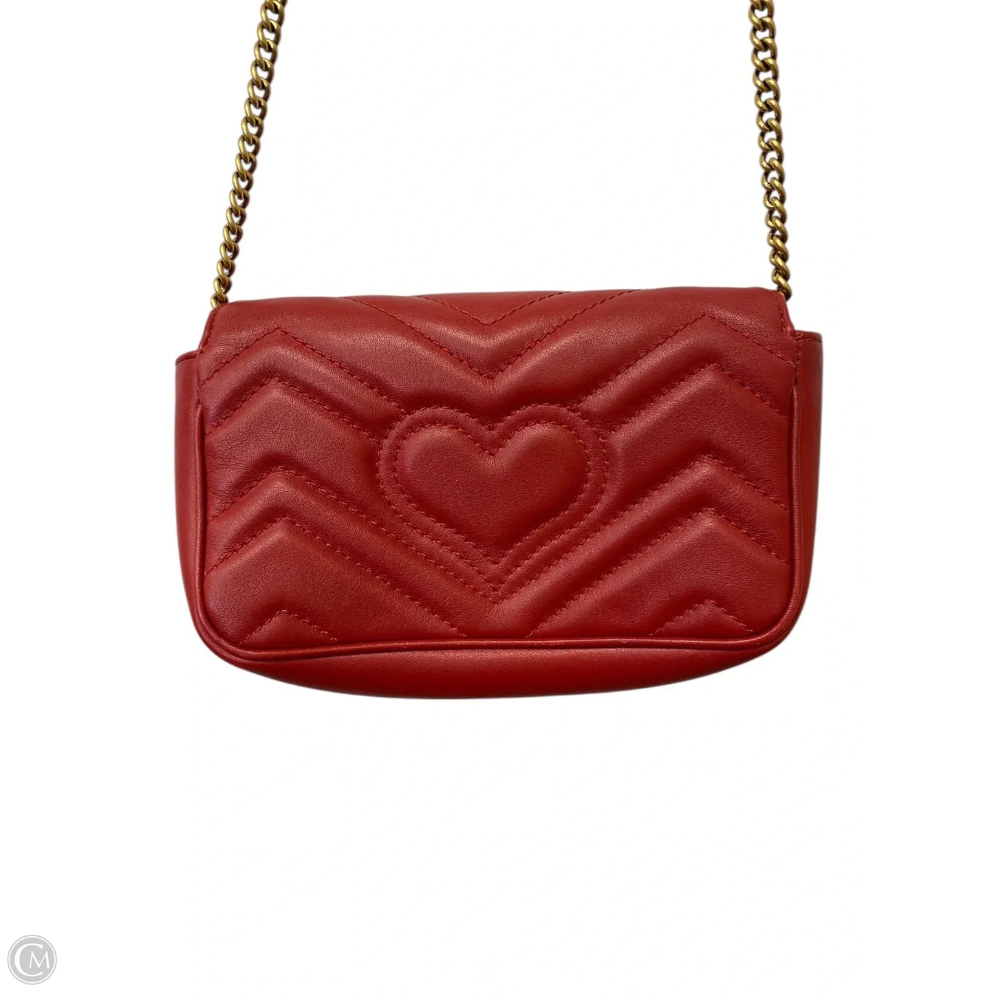 Crossbody Luxury Designer By Gucci, Size: Small