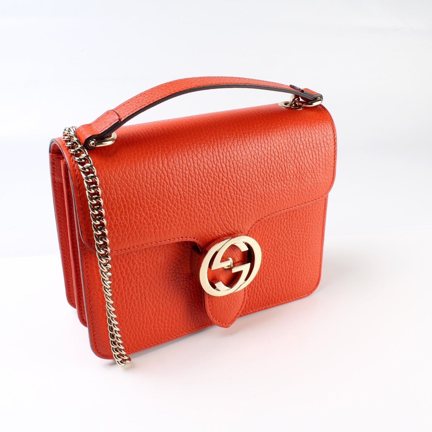 Gucci 510304 Interlocking GG Small Crossbody Bag