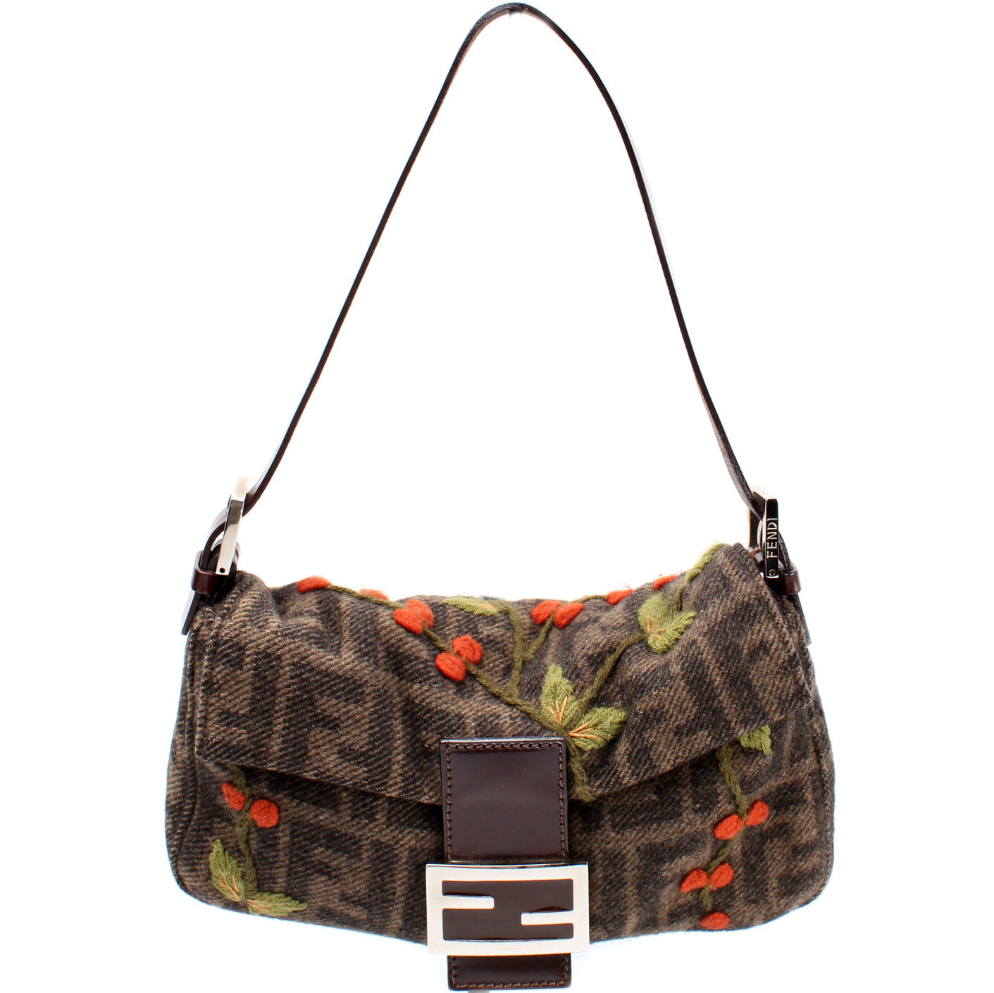 Fendi 1605590 Mamauette Wool Bag