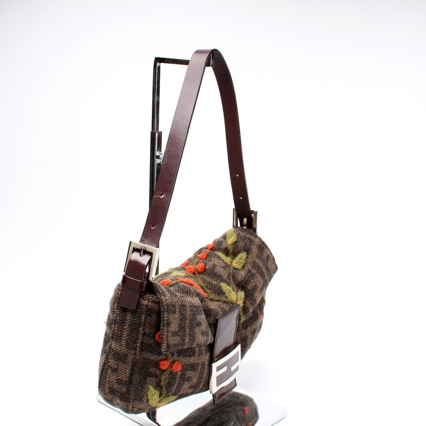 Fendi 1605590 Mamauette Wool Bag