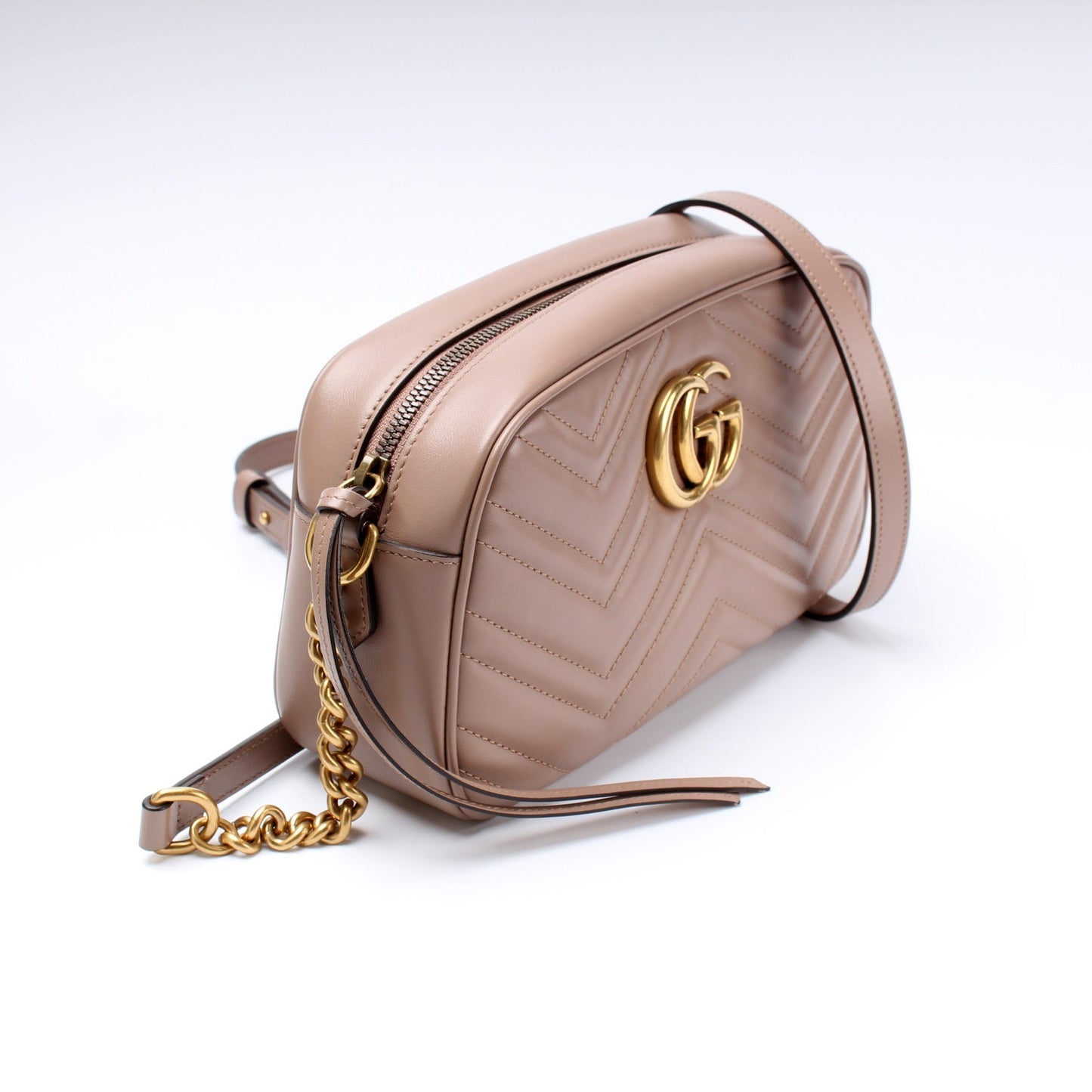 Gucci 447632 Marmont Small Leather Camera Bag