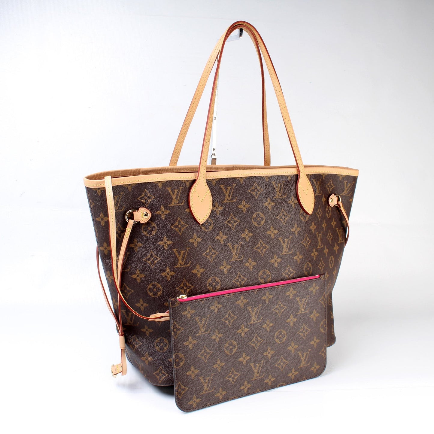 Louis Vuitton Neverfull MM W/ Wallet Monogram