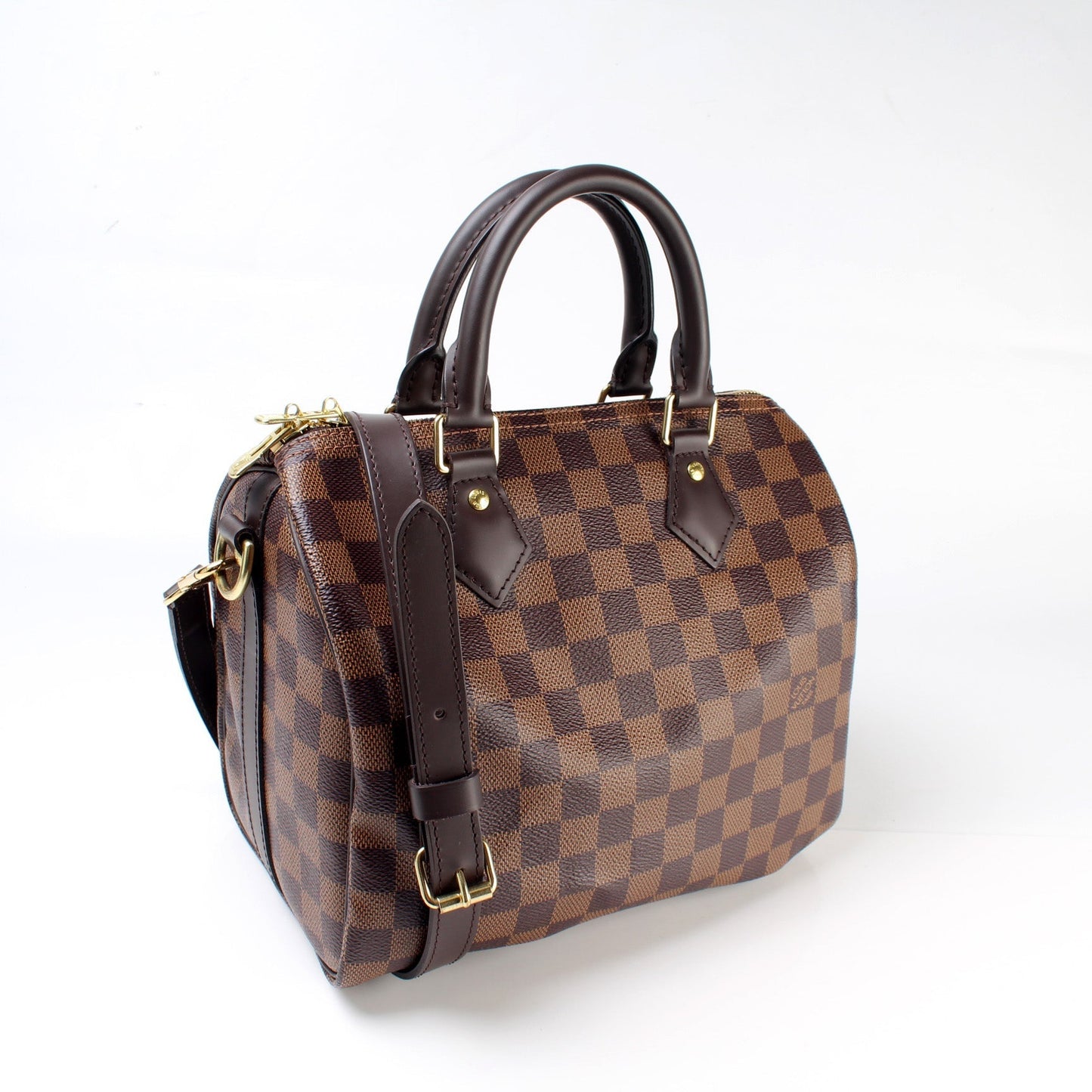 Louis Vuitton Speedy 25 Bandouliere Damier Ebene