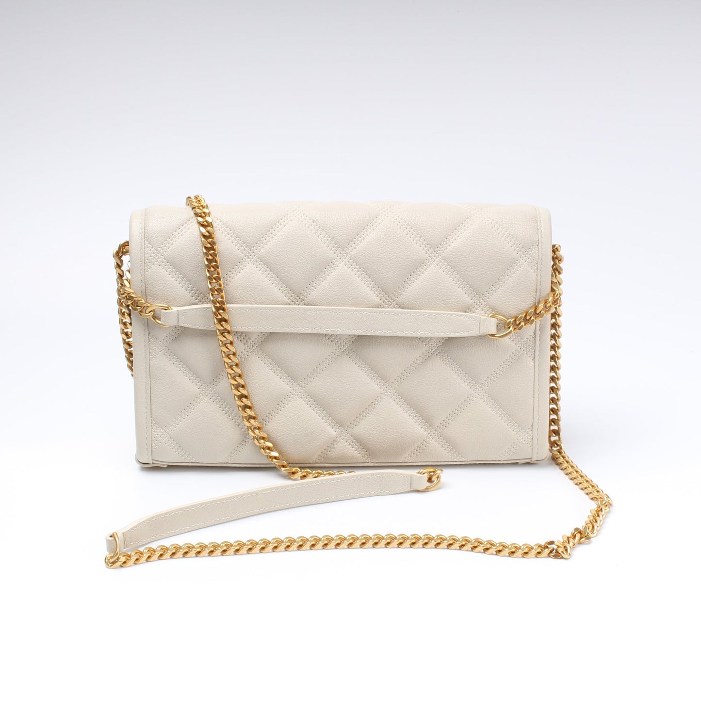 Saint Laurent Becky Chain Wallet In Quilted Lambskin 585031 Bag