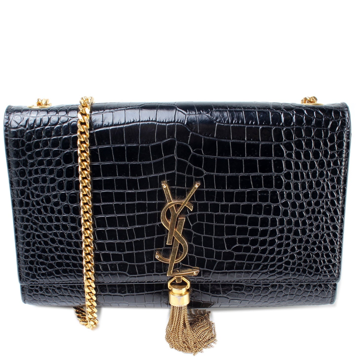 Saint Laurent Kate Tassel Satchel Medium Bag